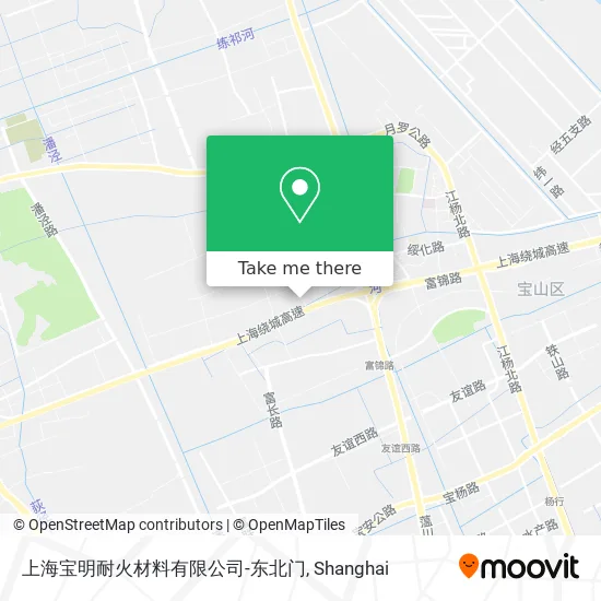 上海宝明耐火材料有限公司-东北门 map