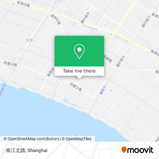 南江北路 map