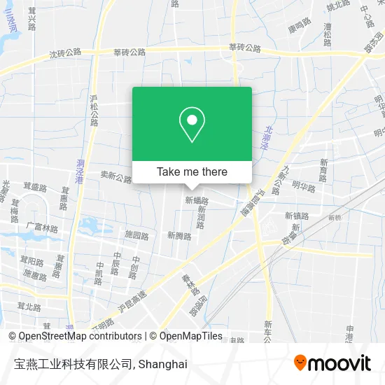 宝燕工业科技有限公司 map