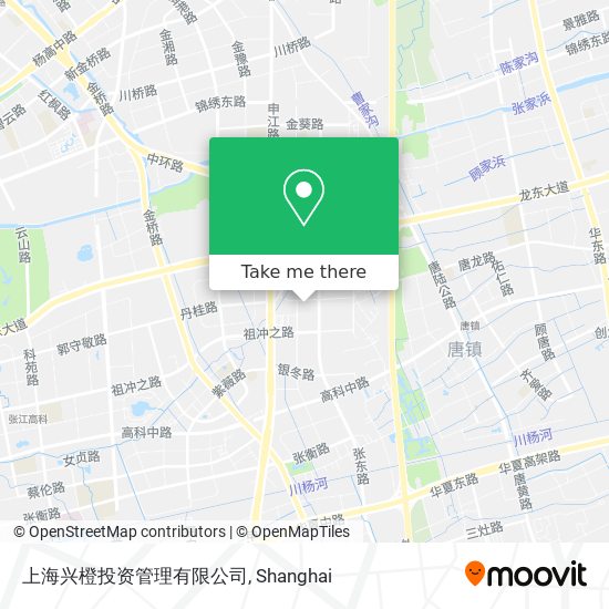 上海兴橙投资管理有限公司 map