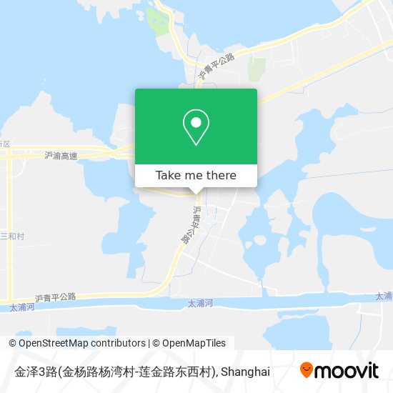 金泽3路(金杨路杨湾村-莲金路东西村) map