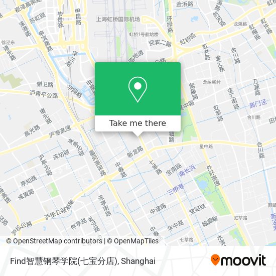 Find智慧钢琴学院(七宝分店) map