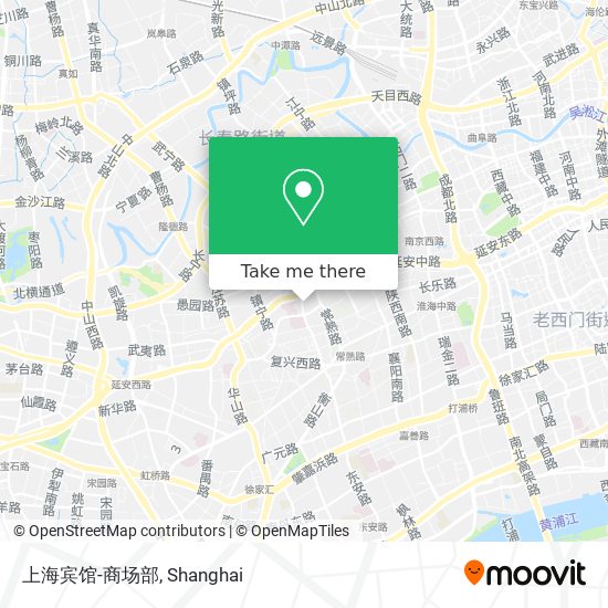 上海宾馆-商场部 map