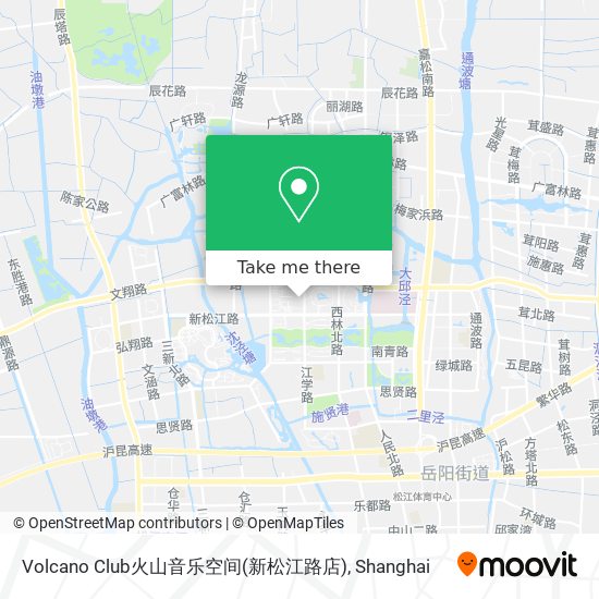 Volcano Club火山音乐空间(新松江路店) map