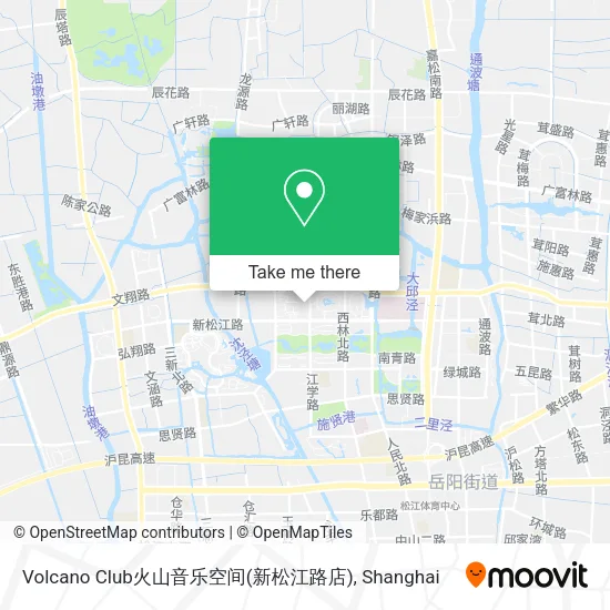 Volcano Club火山音乐空间(新松江路店) map