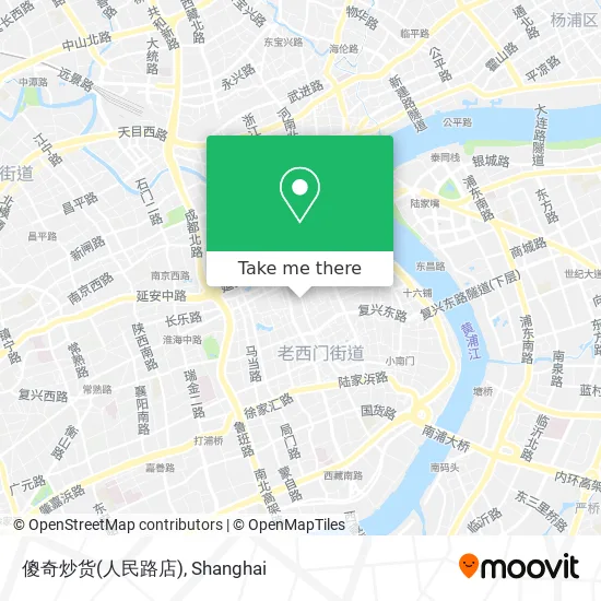 傻奇炒货(人民路店) map