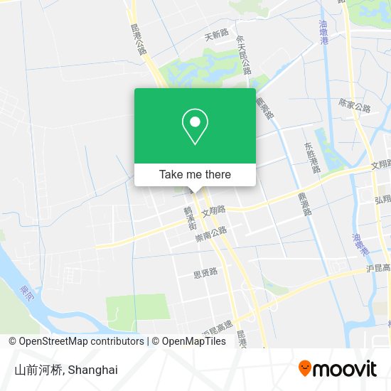 山前河桥 map