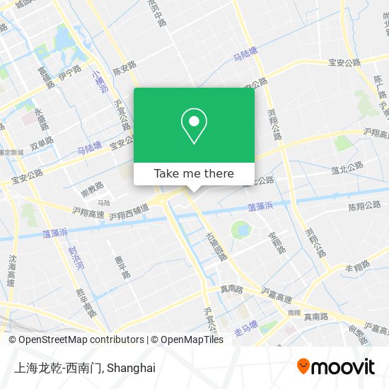 上海龙乾-西南门 map