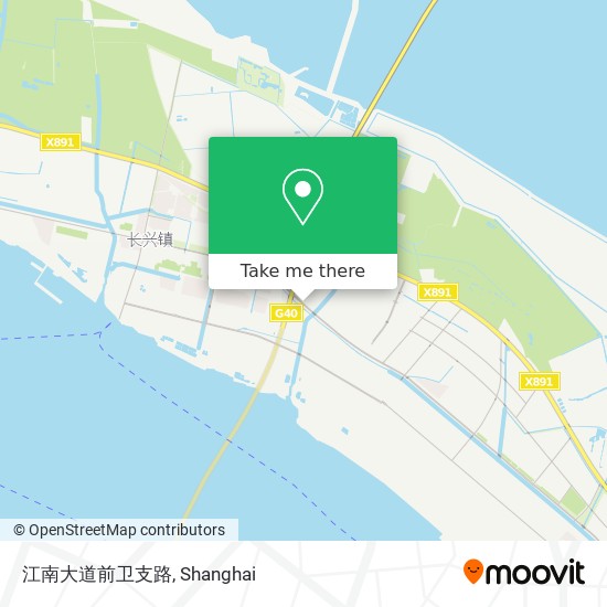 江南大道前卫支路 map