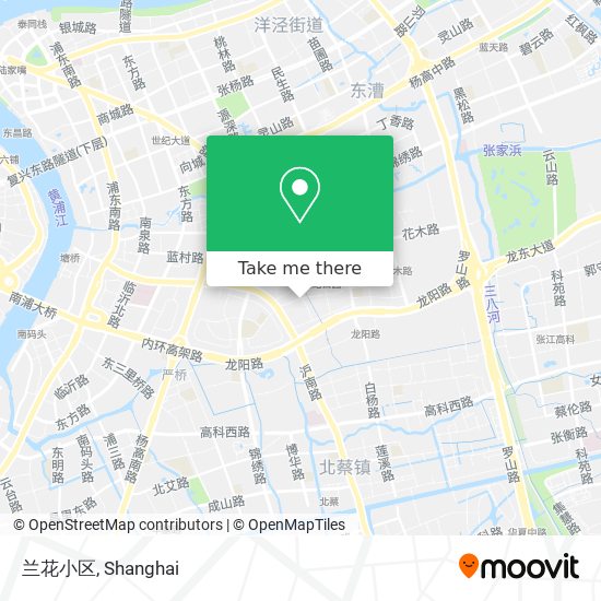 兰花小区 map