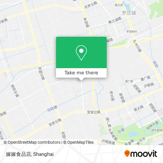嫁嫁食品店 map
