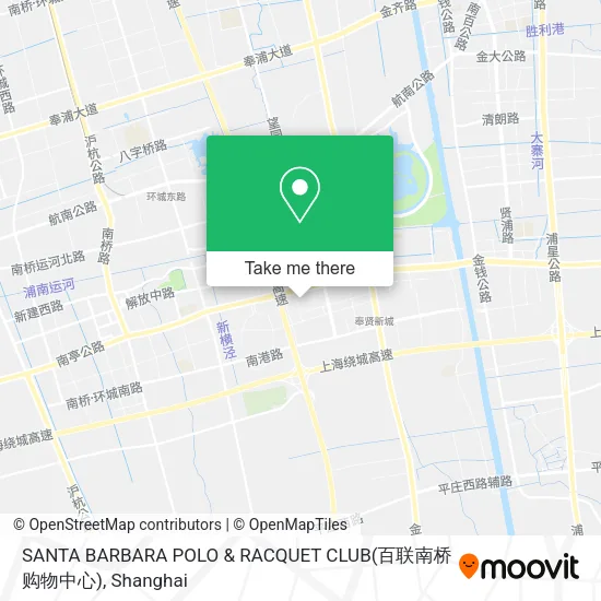 SANTA BARBARA POLO & RACQUET CLUB(百联南桥购物中心) map