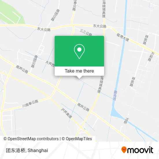 团东港桥 map