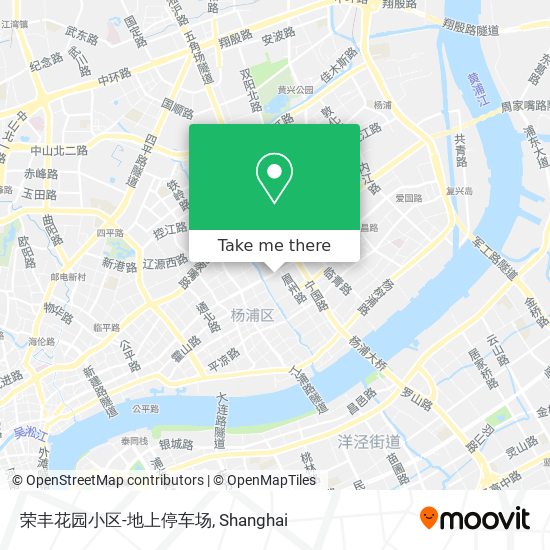 荣丰花园小区-地上停车场 map