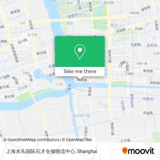 上海水头国际石才仓储物流中心 map