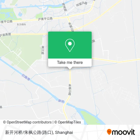 新开河桥/朱枫公路(路口) map
