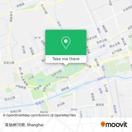 黄杨树河桥 map