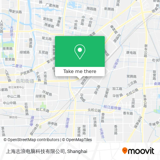 上海志浪电脑科技有限公司 map