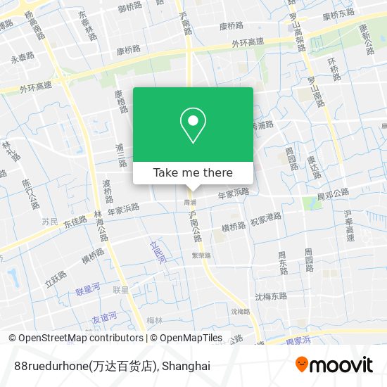 88ruedurhone(万达百货店) map