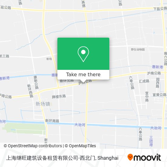 上海继旺建筑设备租赁有限公司-西北门 map