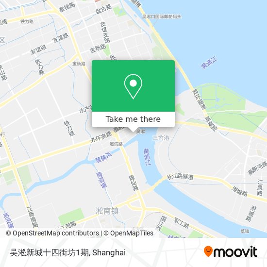吴淞新城十四街坊1期 map