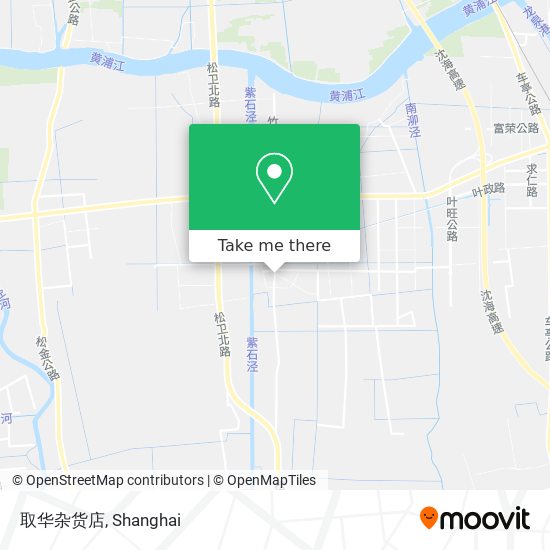 取华杂货店 map