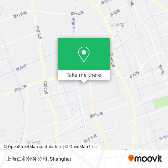 上海仁和劳务公司 map