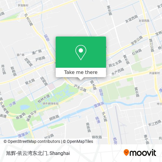 旭辉-依云湾东北门 map