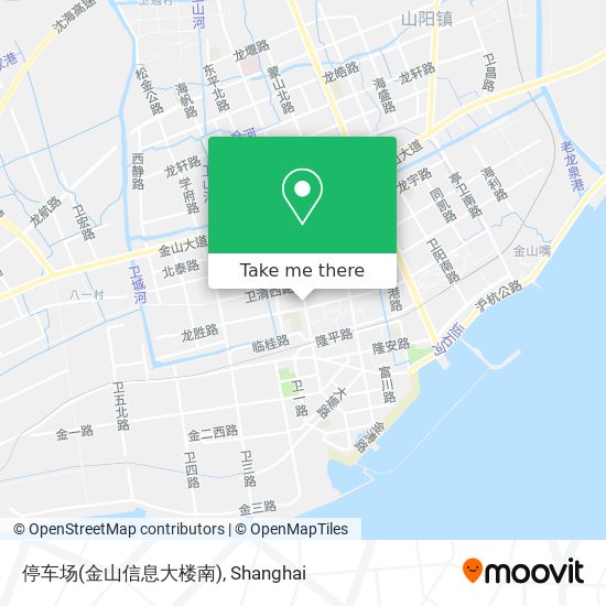 停车场(金山信息大楼南) map