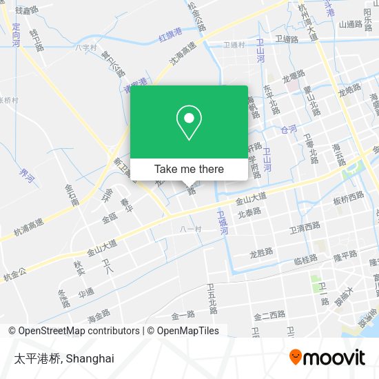 太平港桥 map