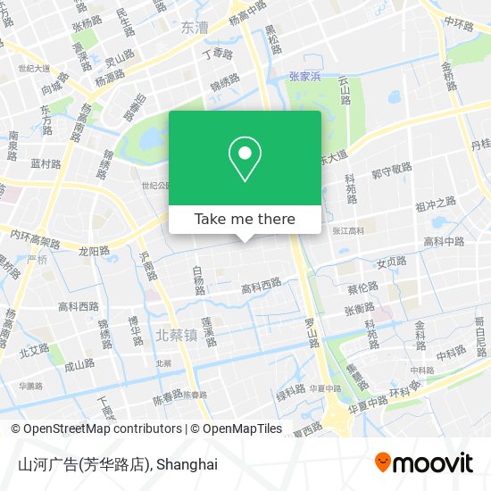 山河广告(芳华路店) map