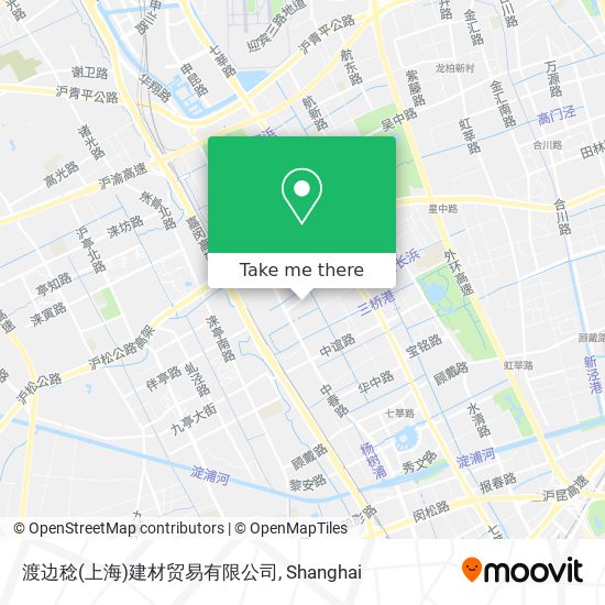 渡边稔(上海)建材贸易有限公司 map
