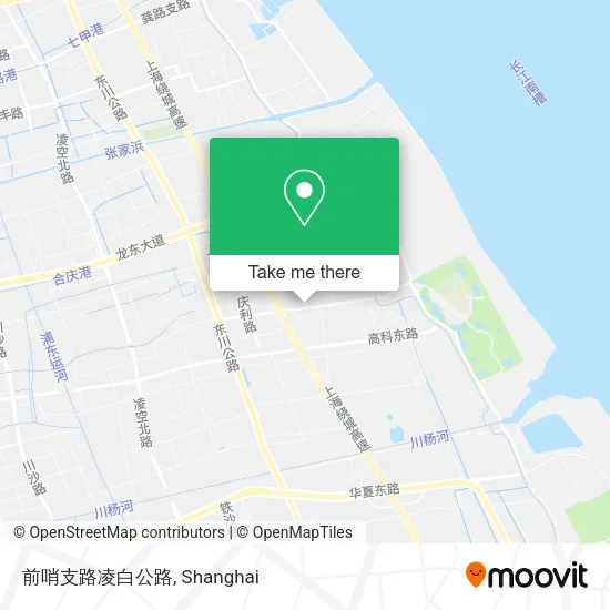 前哨支路凌白公路 map