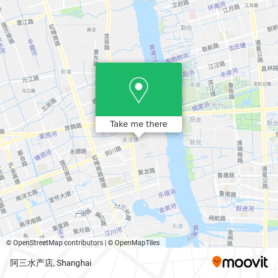 阿三水产店 map