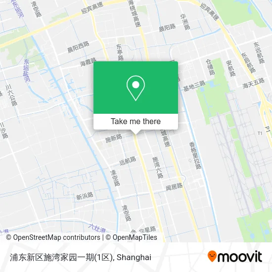 浦东新区施湾家园一期(1区) map