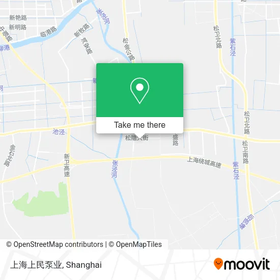 上海上民泵业 map