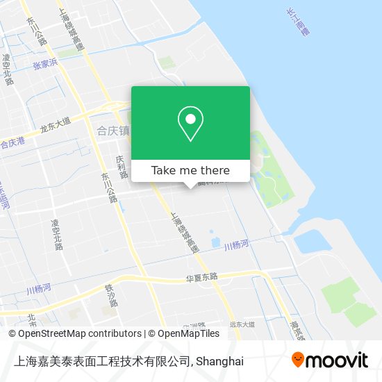 上海嘉美泰表面工程技术有限公司 map