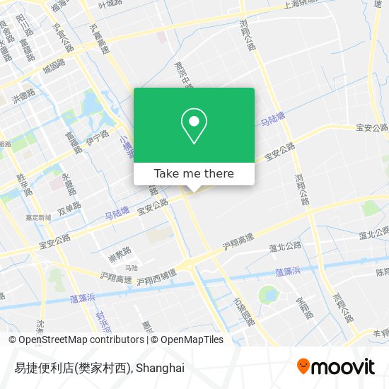 易捷便利店(樊家村西) map