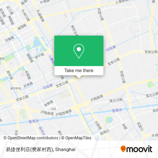 易捷便利店(樊家村西) map