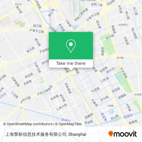 上海擎标信息技术服务有限公司 map