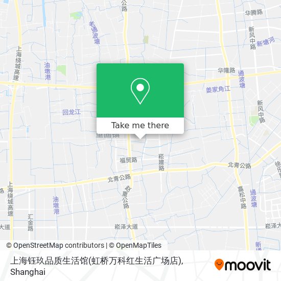 上海钰玖品质生活馆(虹桥万科红生活广场店) map