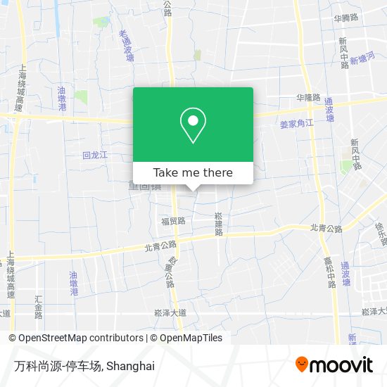 万科尚源-停车场 map