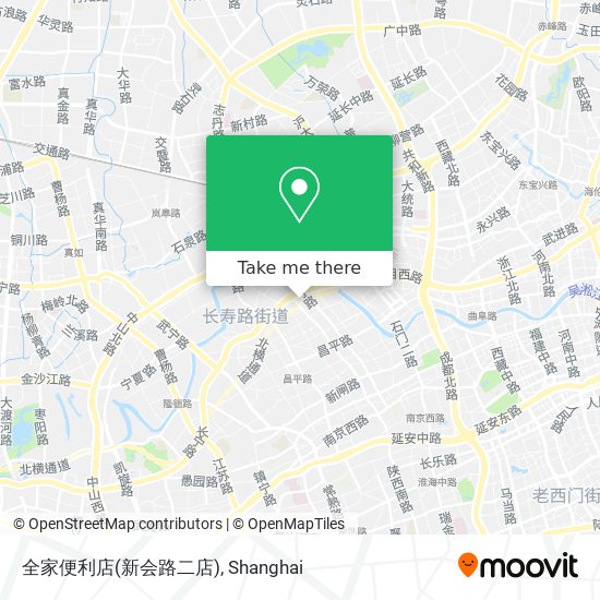 全家便利店(新会路二店) map
