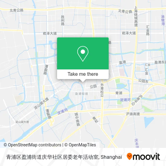 青浦区盈浦街道庆华社区居委老年活动室 map