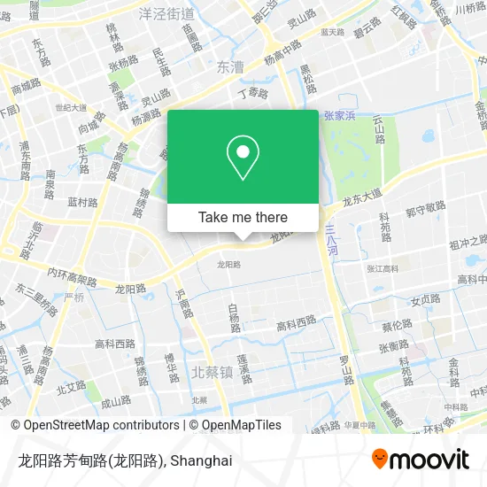 龙阳路芳甸路 map