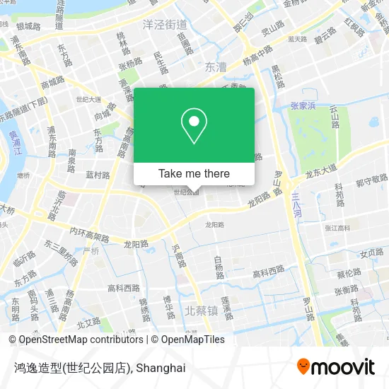 鸿逸造型(世纪公园店) map