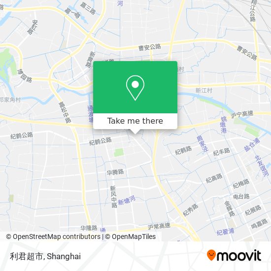 利君超市 map