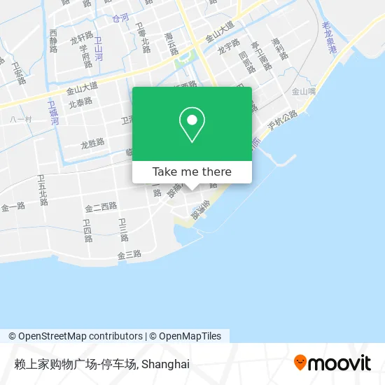 赖上家购物广场-停车场 map