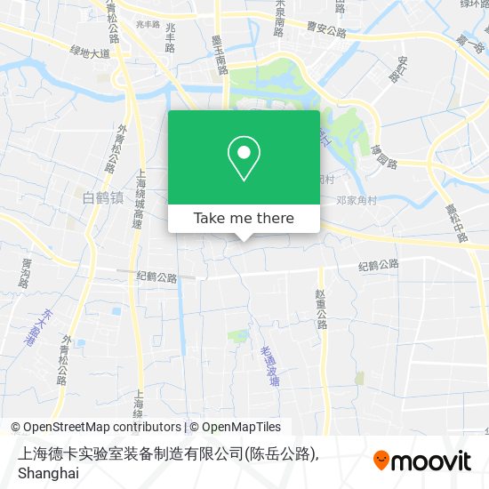 上海德卡实验室装备制造有限公司(陈岳公路) map