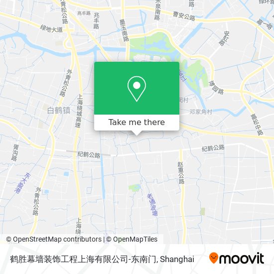 鹤胜幕墙装饰工程上海有限公司-东南门 map